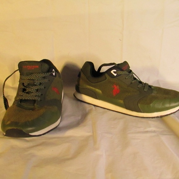 U.S. Polo Assn. Other - U.S. Polo Assn. Green and Red Men's Loafers